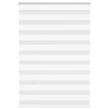   vidaXL zebrafüggönnyel fehér szövetszélesség 95,9 cm poliészter