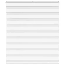   vidaXL zebrafüggönnyel fehér szövetszélesség 115,9 cm poliészter