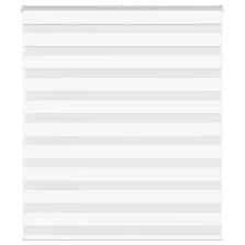   vidaXL zebrafüggönnyel fehér szövetszélesség 120,9 cm poliészter
