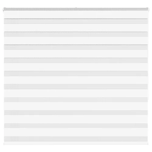 vidaXL zebrafüggönnyel fehér szövetszélesség 150,9 cm poliészter
