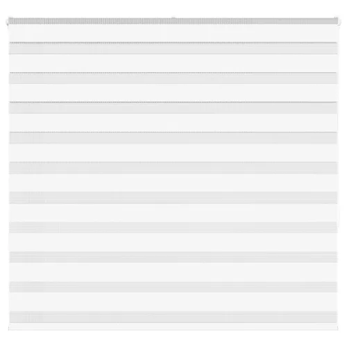 vidaXL zebrafüggönnyel fehér szövetszélesség 160,9 cm poliészter