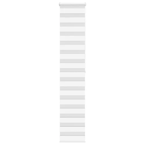 vidaXL zebrafüggönnyel fehér szövetszélesség 35,9 cm poliészter