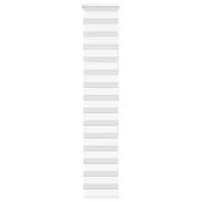   vidaXL zebrafüggönnyel fehér szövetszélesség 40,9 cm poliészter