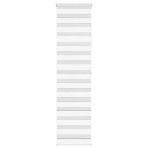 vidaXL zebrafüggönnyel fehér szövetszélesség 55,9 cm poliészter