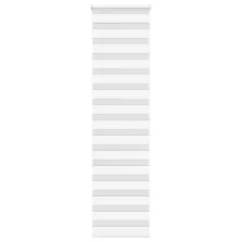   vidaXL zebrafüggönnyel fehér szövetszélesség 60,9 cm poliészter