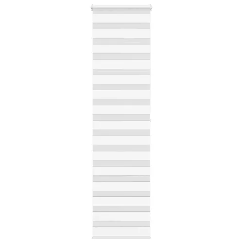 vidaXL zebrafüggönnyel fehér szövetszélesség 60,9 cm poliészter