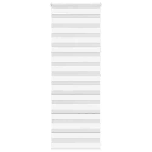 vidaXL zebrafüggönnyel fehér szövetszélesség 65,9 cm poliészter