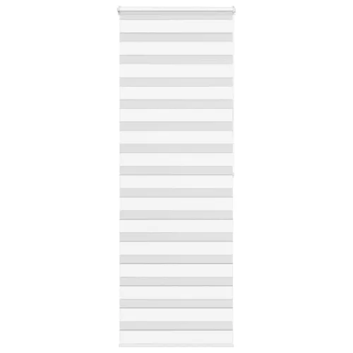 vidaXL zebrafüggönnyel fehér szövetszélesség 75,9 cm poliészter