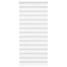   vidaXL zebrafüggönnyel fehér szövetszélesség 100,9 cm poliészter