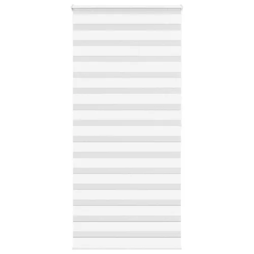 vidaXL zebrafüggönnyel fehér szövetszélesség 100,9 cm poliészter