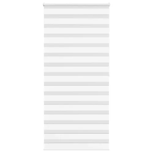 vidaXL zebrafüggönnyel fehér szövetszélesség 110,9 cm poliészter