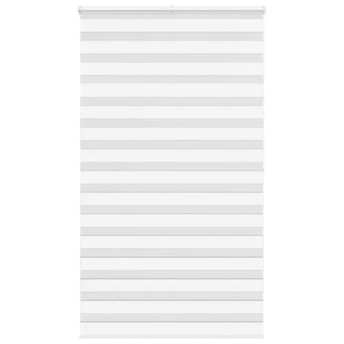 vidaXL zebrafüggönnyel fehér szövetszélesség 115,9 cm poliészter