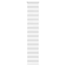   vidaXL zebrafüggönnyel fehér szövetszélesség 40,9 cm poliészter
