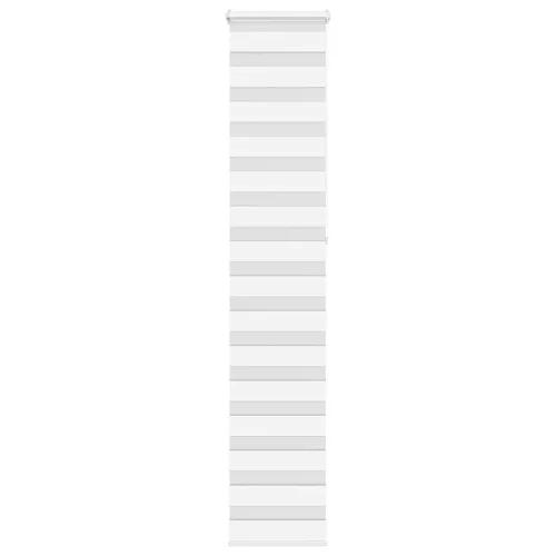vidaXL zebrafüggönnyel fehér szövetszélesség 40,9 cm poliészter