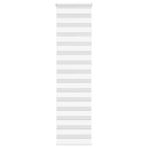 vidaXL zebrafüggönnyel fehér szövetszélesség 50,9 cm poliészter