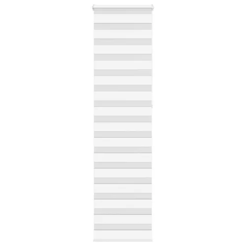vidaXL zebrafüggönnyel fehér szövetszélesség 55,9 cm poliészter