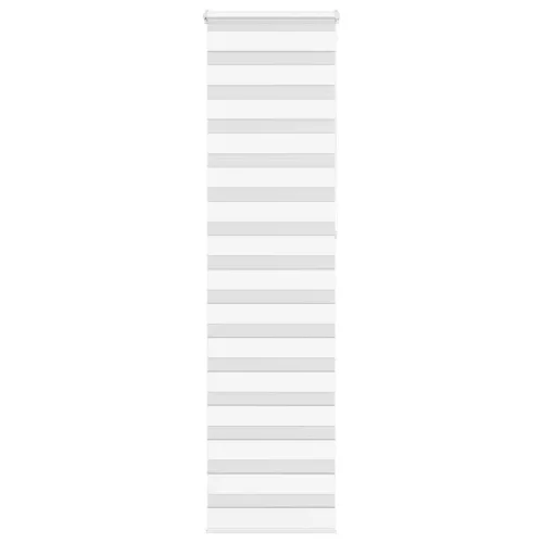 vidaXL zebrafüggönnyel fehér szövetszélesség 60,9 cm poliészter