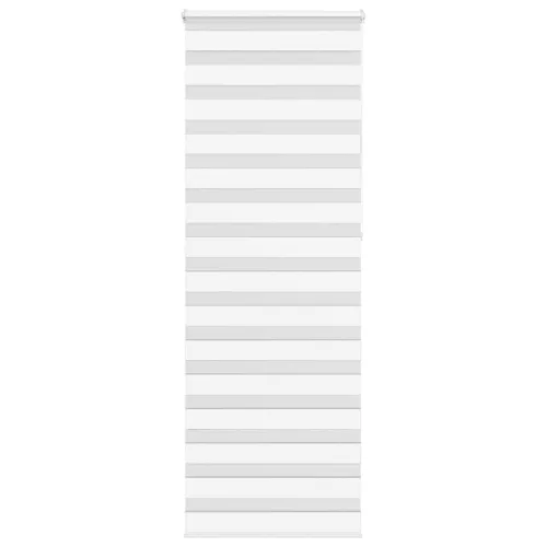 vidaXL zebrafüggönnyel fehér szövetszélesség 65,9 cm poliészter