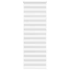   vidaXL zebrafüggönnyel fehér szövetszélesség 75,9 cm poliészter