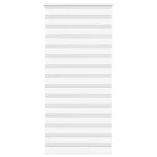   vidaXL zebrafüggönnyel fehér szövetszélesség 105,9 cm poliészter