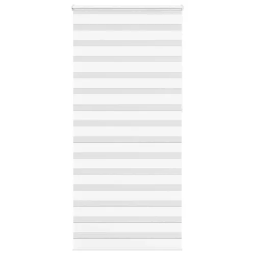 vidaXL zebrafüggönnyel fehér szövetszélesség 105,9 cm poliészter