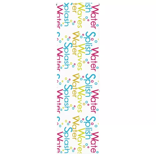 vidaXL zuhanyzó redőny 80x240 cm szövet szélessége 76 cm