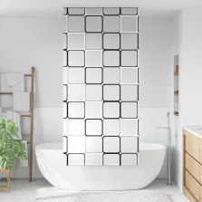   vidaXL zuhanyzó redőny 100x240 cm szövet szélessége 96 cm
