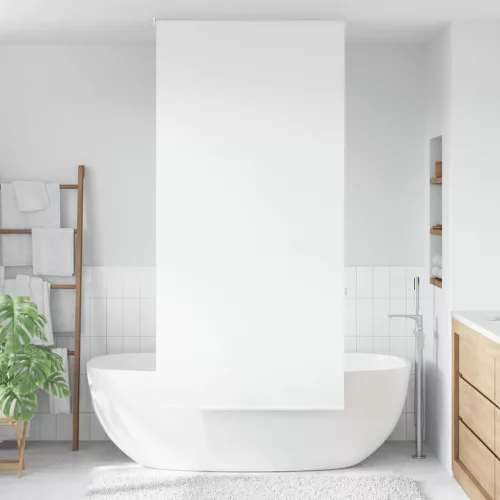 vidaXL zuhanyzó redőny 100x240 cm szövet szélessége 96 cm