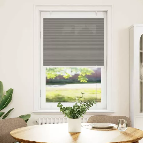 vidaXL pliszírozott redőny antracit 70x100 cm szövetszélesség 69,4 cm