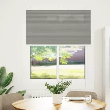   vidaXL pliszírozott redőny antracit 110x100 cm szövetszélesség 109,4cm