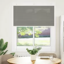   vidaXL pliszírozott redőny antracit 120x100 cm szövetszélesség 119,4cm