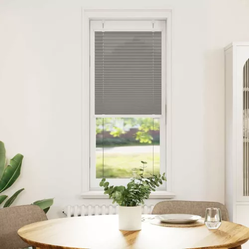vidaXL pliszírozott redőny antracit 40x150 cm szövetszélesség 39,4 cm