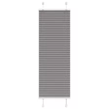   vidaXL pliszírozott redőny antracit 45x150 cm szövetszélesség 44,4 cm