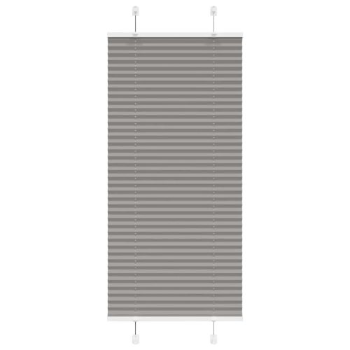 vidaXL pliszírozott redőny antracit 60x150 cm szövetszélesség 59,4 cm