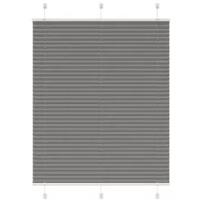   vidaXL pliszírozott redőny antracit 105x150 cm szövetszélesség 104,4cm