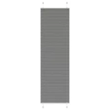   vidaXL pliszírozott redőny antracit 60x200 cm szövetszélesség 59,4 cm