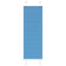   vidaXL pliszírozott redőny kék 45x150 cm szövetszélesség 44,4 cm