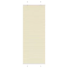   vidaXL pliszírozott redőny krém 80x200 cm szövetszélesség 79,4 cm