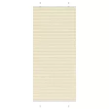  vidaXL pliszírozott redőny krém 90x200 cm szövetszélesség 89,4 cm