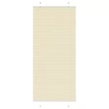   vidaXL pliszírozott redőny krém 100x200 cm szövetszélesség 99,4 cm