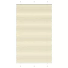   vidaXL pliszírozott redőny krém 115x200 cm szövetszélesség 114,4 cm