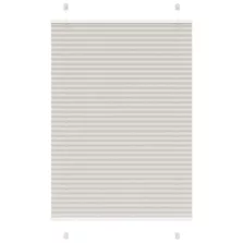   vidaXL pliszírozott redőny világosszürke 95x100 cm szövetszélesség