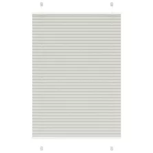   vidaXL pliszírozott redőny világosszürke 100x100 cm szövetszélesség