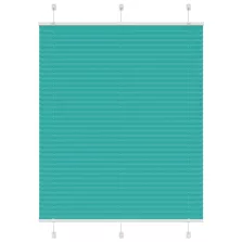   vidaXL pliszírozott redőny Benzinzöld 105x100 cm szövetszélesség