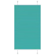   vidaXL pliszírozott redőny Benzinzöld 75x150 cm szövetszélesség