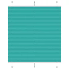   vidaXL pliszírozott redőny Benzinzöld 120x150 cm szövetszélesség
