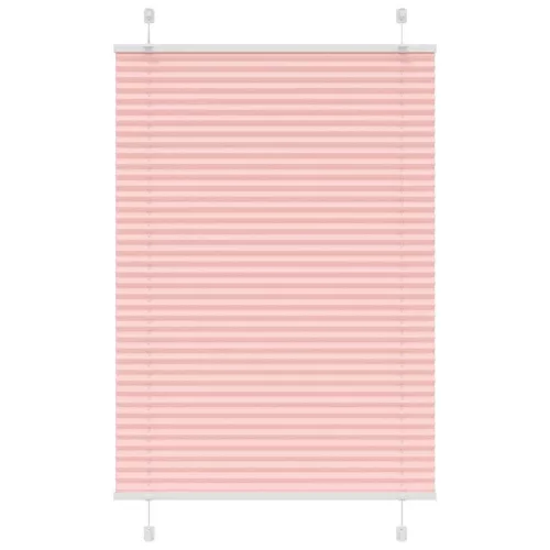 vidaXL pliszírozott redőny rózsaszín 85x150 cm szövetszélesség 84,4 cm