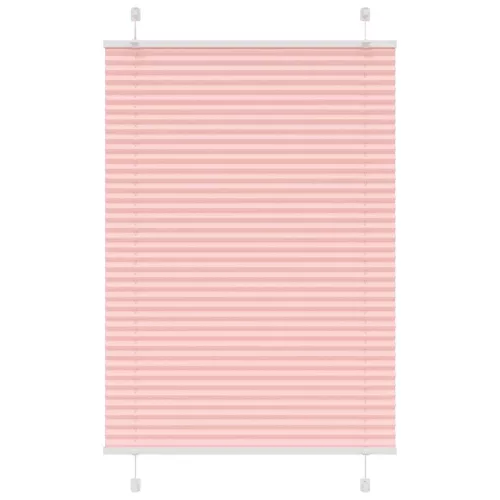 vidaXL pliszírozott redőny rózsaszín 100x150 cm szövetszélesség 99,4cm