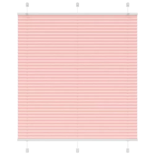 vidaXL pliszírozott redőny rózsaszín 120x150cm szövetszélesség 119,4cm