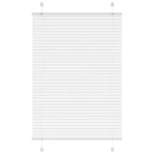   vidaXL pliszírozott redőny Fehér 95x150 cm szövetszélesség 94,4 cm